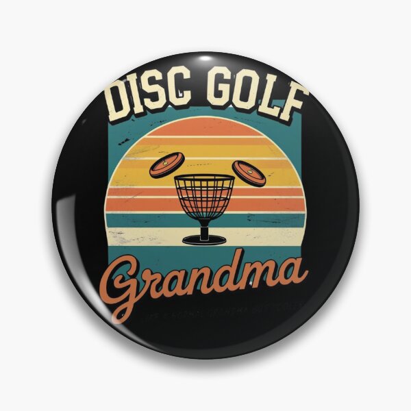 Item preview, Disc Golf Grandma – Retro Style Vintage Sunset Design designed and sold by fantasyy.