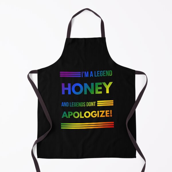 Item preview, Hacks TV Show, I'm a legend honey, and legends don't apologize slogan, Classic pride flag graphic, Microphone graphic, Hacks tv, funny quote, LGBTQ+, pride,  designed and sold by PrideBeProud.