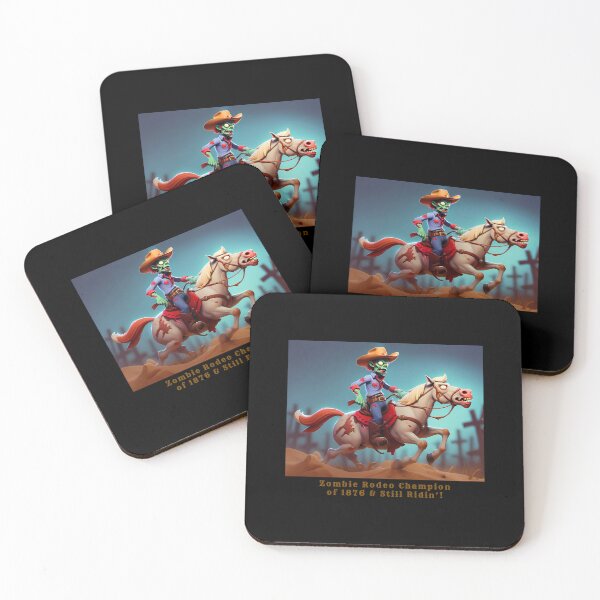 Item preview, Zombie Rodeo Champion of 1876 and Still Ridin'! designed and sold by Fun and Violence.