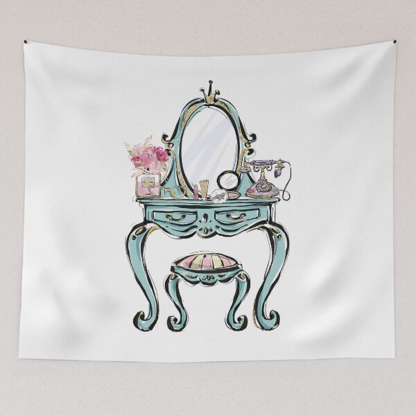 Item preview, Vintage Toilet Table designed and sold by KaramfilaS.