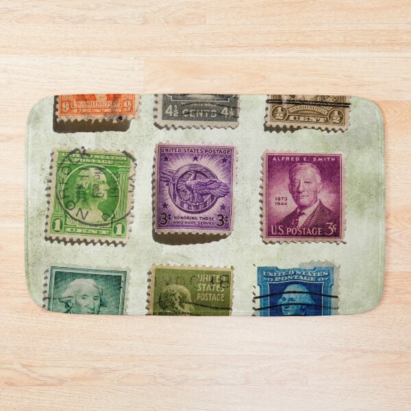 Item preview, Collection of vintage American postage stamps designed and sold by Photopat.