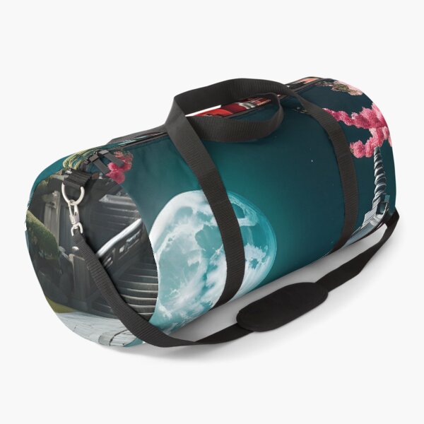 Item preview, Shinto Temple Under a Full Moon designed and sold by SublimeMusings.