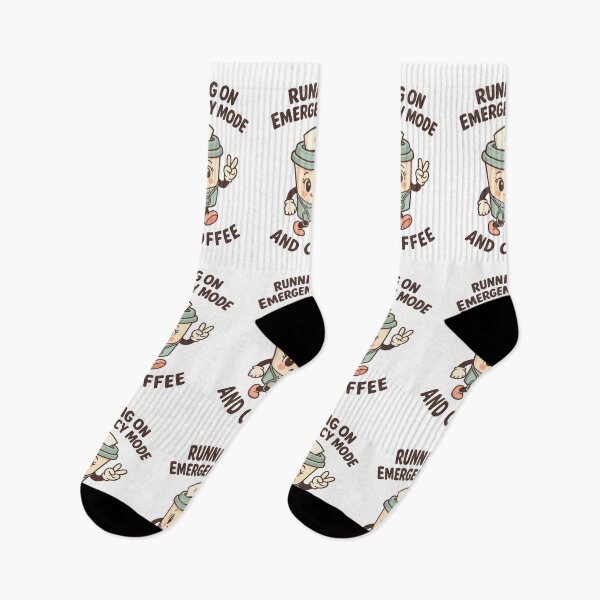 Item preview, Emergency Mode Active – Fueled by Coffee designed and sold by HandicraftArt.