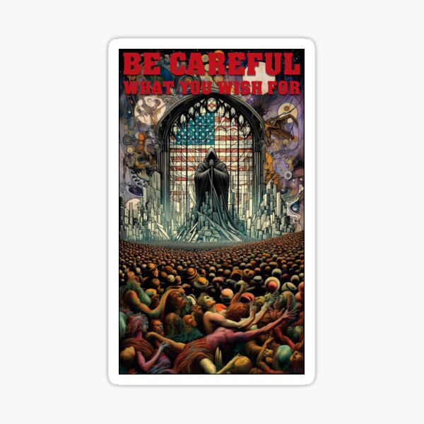 Item preview, Be Careful What You Wish For designed and sold by Rich La Bonté.