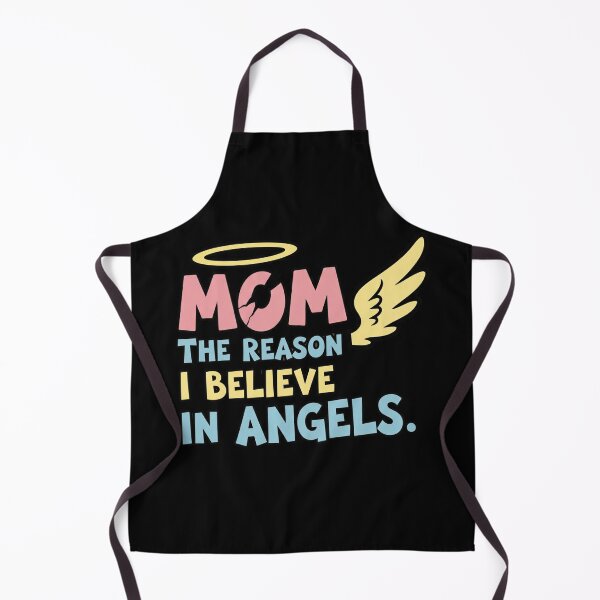 Item preview, Mom The Reason I Believe in Angels – Surreal Typography Art by EgyAp designed and sold by egyape ⭐⭐⭐⭐⭐.