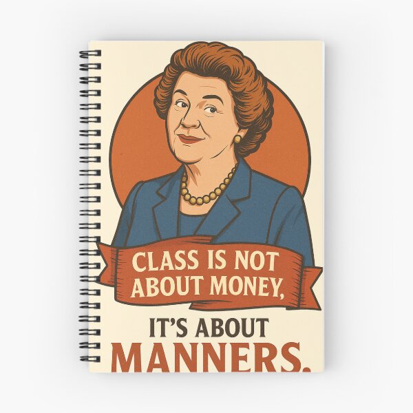 Item preview, Class Is Not About Money – Hyacinth Bucket Quote Poster designed and sold by Golden Reels.
