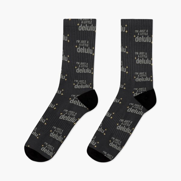 Item preview, I'm Just a Little Delulu - Bold Minimalist Quote Design designed and sold by Inspired by CarMa.