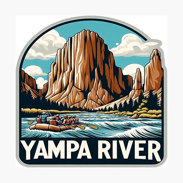 Item preview, Colorado Yampa River designed and sold by yunamaliskova.