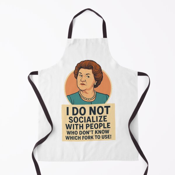 Item preview, Hyacinth Bucket – Proper Fork Etiquette Quote Poster designed and sold by Golden Reels.