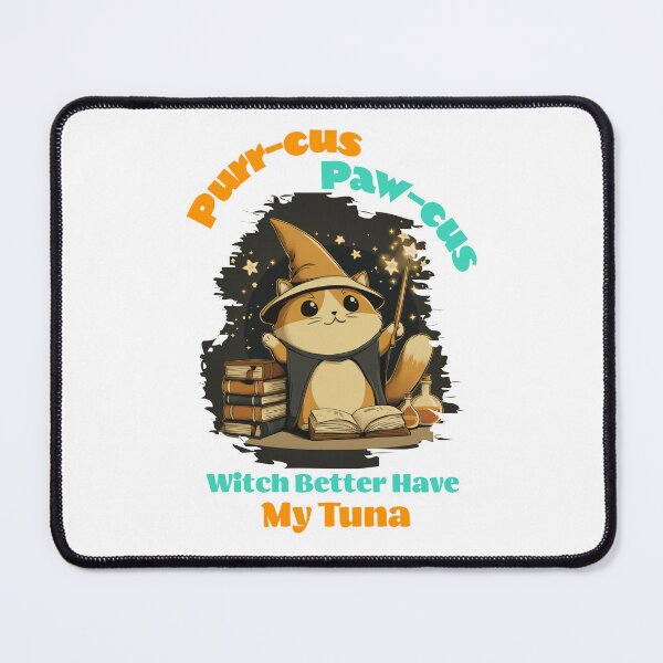 Item preview, Purr-cus Paw-cus – Funny Wizard Cat Halloween Design designed and sold by Critters & Quirks.