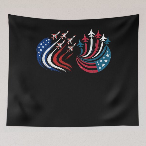 Item preview, Patriotic American Flag Fighter Jets 4th of July Men Women Kids designed and sold by ZANNIX.