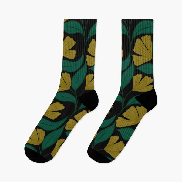 Item preview, Simple yet Bold Floral Ogee Repeat Patterns - Modern, Retro inspired Print - mid-century modern aesthetic designed and sold by SemDesigns1.