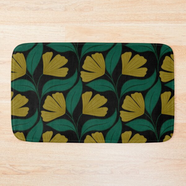 Item preview, Simple yet Bold Floral Ogee Repeat Patterns - Modern, Retro inspired Print - mid-century modern aesthetic designed and sold by SemDesigns1.