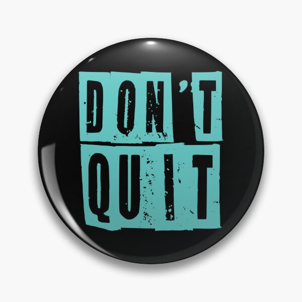 Item preview, Don’t Quit | Motivational Workout Design for Gym Enthusiasts designed and sold by typoinspired.
