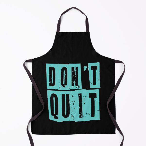 Item preview, Don’t Quit | Motivational Workout Design for Gym Enthusiasts designed and sold by typoinspired.