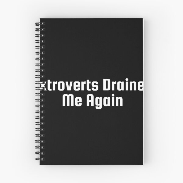 Item preview, Extroverts Drained Me Again designed and sold by Ninjacatoff.