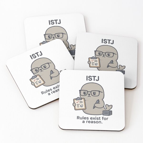 Item preview, ISTJ Kawaii | Loyal & Organized Seal MBTI Cute designed and sold by SealSquad.