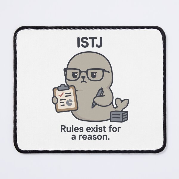 Item preview, ISTJ Kawaii | Loyal & Organized Seal MBTI Cute designed and sold by SealSquad.