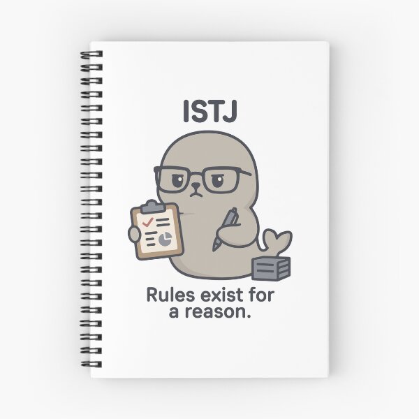 Item preview, ISTJ Kawaii | Loyal & Organized Seal MBTI Cute designed and sold by SealSquad.