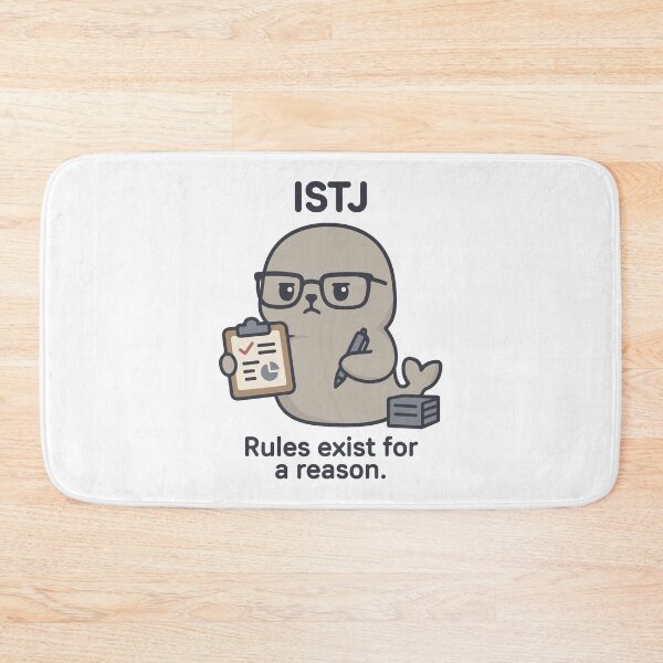 Item preview, ISTJ Kawaii | Loyal & Organized Seal MBTI Cute designed and sold by SealSquad.