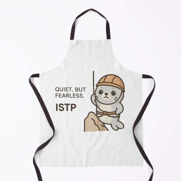 Item preview, ISTP kawaii seal – quiet, but fearless designed and sold by SealSquad.