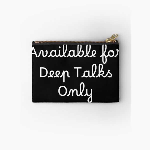 Item preview, Available for Deep Talks Only designed and sold by Ninjacatoff.