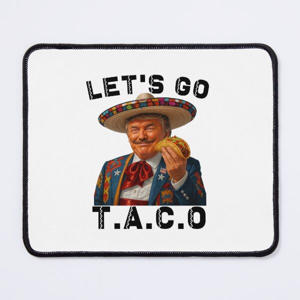 Item preview, Let’s Go Taco Funny Parody Trump Always Chickens Out T.A.C.O Gfits designed and sold by ivotee.
