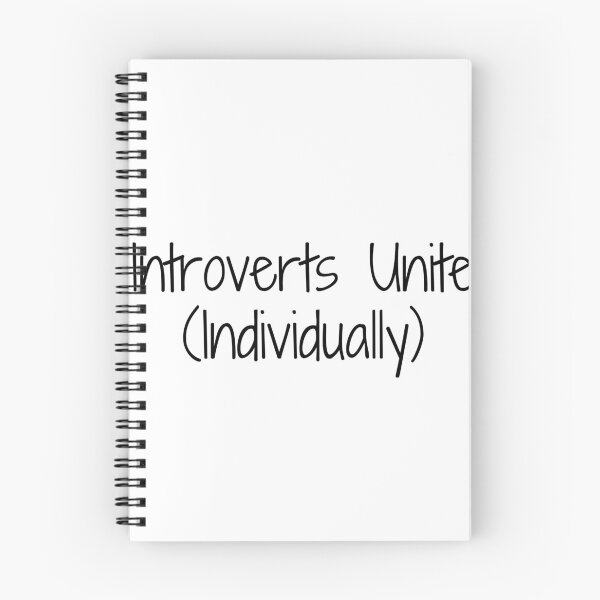Item preview, Introverts Unite (Individually) designed and sold by Ninjacatoff.