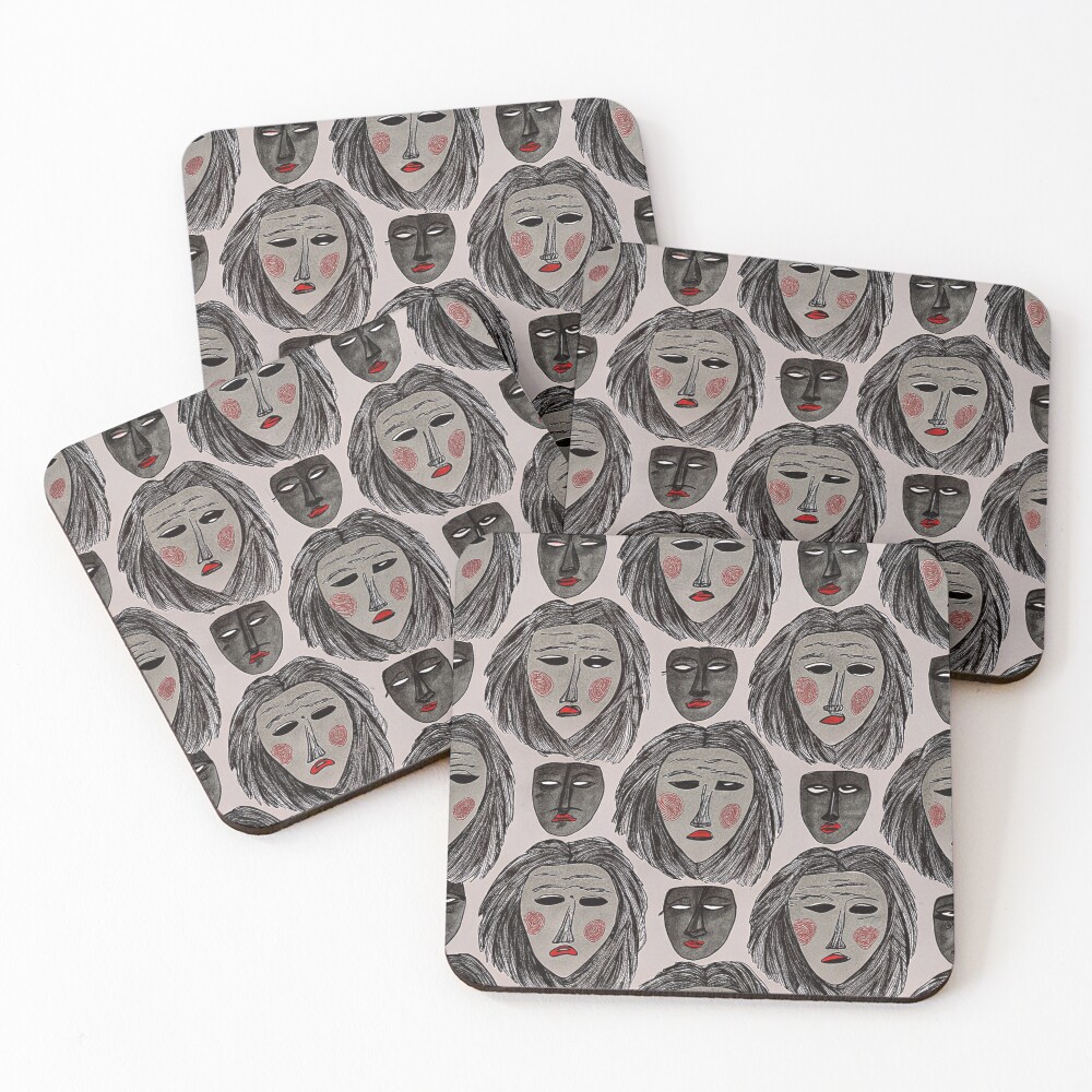 Item preview, Coasters (Set of 4) designed and sold by ThatMuse.
