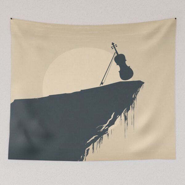 Item preview, Minimalistic  Drawing of a Violin designed and sold by gut2000.