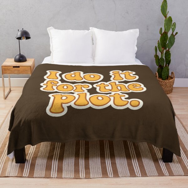 Item preview, I Do It for the Plot - Retro Motivational Quote Design designed and sold by Inspired by CarMa.