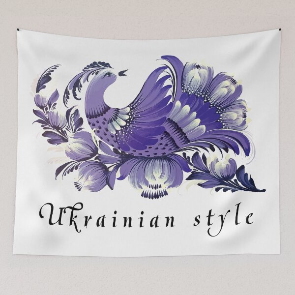 Item preview, Fairy-tale lilac bird designed and sold by MALVA UA.