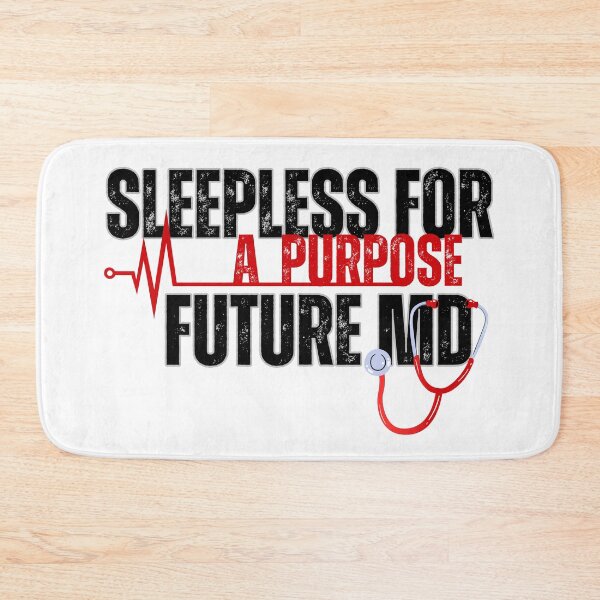 Item preview, Sleepless Future Doctor Medical Student Shirt designed and sold by ZodiacLuck888.