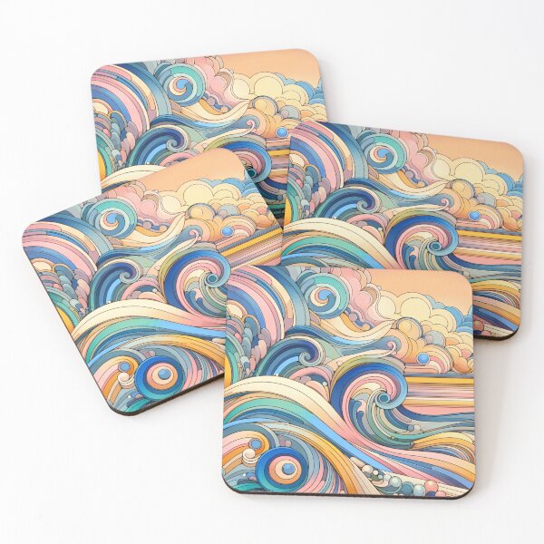 Item preview, Pastel Currents designed and sold by BassHeadMomma.