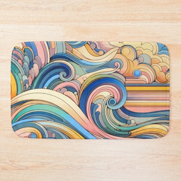 Item preview, Pastel Currents designed and sold by BassHeadMomma.