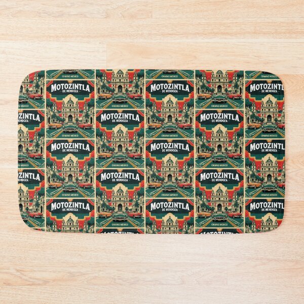 Item preview, Motozintla de Mendoza Chiapas Mexico 1950s Vintage Travel Tourism Map designed and sold by TravelersGems.
