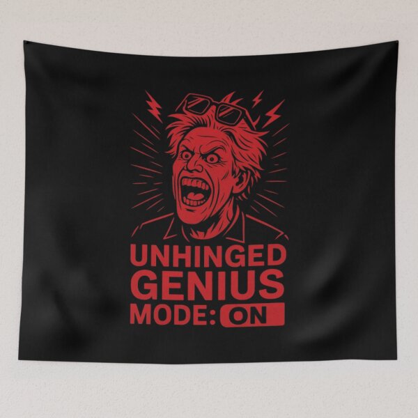 Item preview, gary busey, red and black design designed and sold by YONKO STORE.
