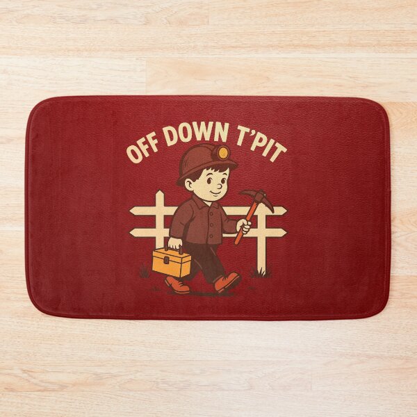 Item preview, Off Down T’Pit designed and sold by ChickenFund.