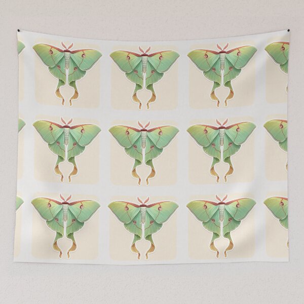 Item preview, Luna moth designed and sold by MendaciousMina.
