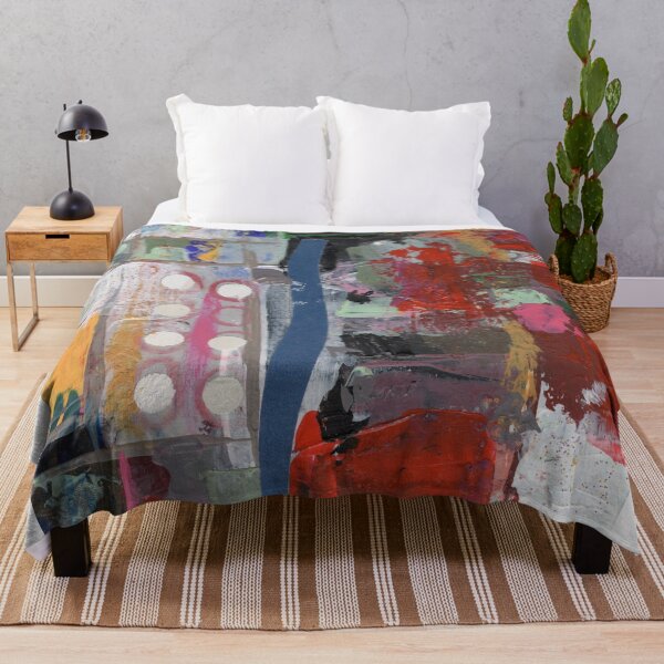Item preview, Abstract Modern Contemporary Collage Artwork Colorful Busy designed and sold by pngrktes-art.