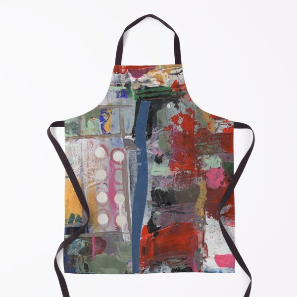 Item preview, Abstract Modern Contemporary Collage Artwork Colorful Busy designed and sold by pngrktes-art.