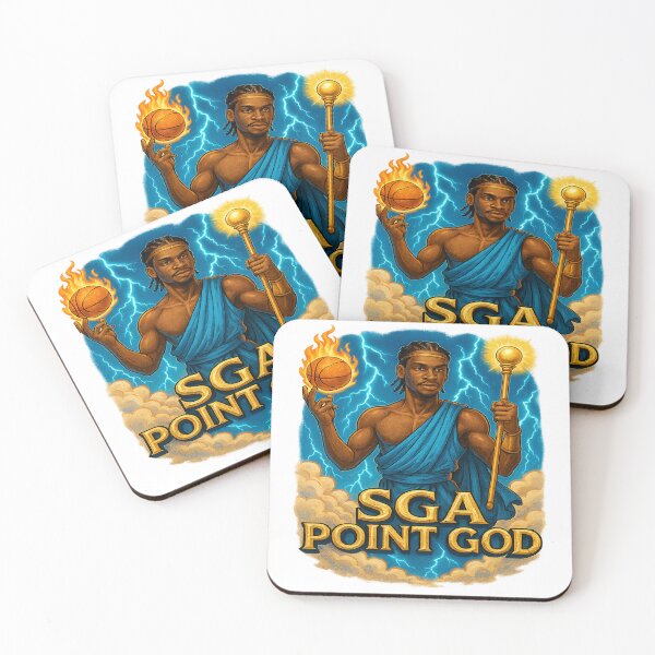 Artikelvorschau, SGA Point God – Olympus kümmert sich um Basketball-Kunst entworfen und verkauft von POD DYNASTY | Original Print On Demand T-Shirt Graphics.