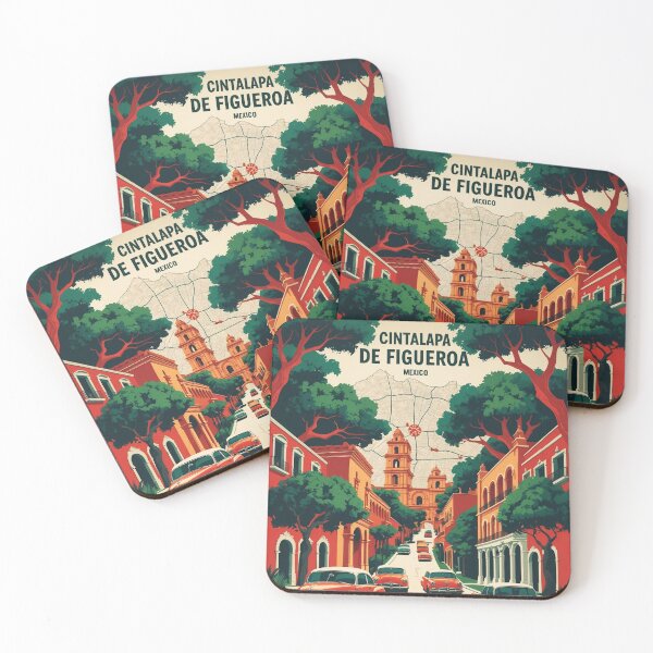 Item preview, Cintalapa de Figueroa Chiapas Mexico 1950s Vintage Travel Tourism Map designed and sold by TravelersGems.