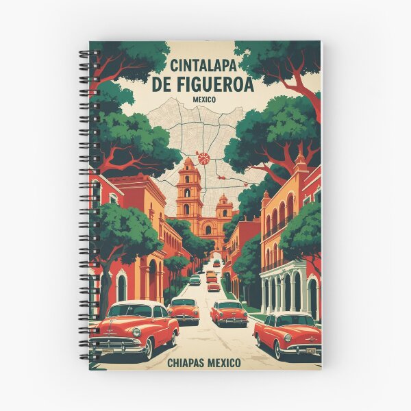 Item preview, Cintalapa de Figueroa Chiapas Mexico 1950s Vintage Travel Tourism Map designed and sold by TravelersGems.