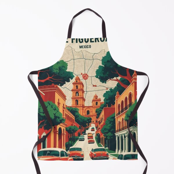 Item preview, Cintalapa de Figueroa Chiapas Mexico 1950s Vintage Travel Tourism Map designed and sold by TravelersGems.