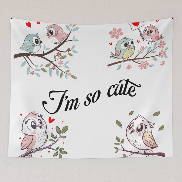 Item preview, Cute Kawaii Birds | Adorable Colorful Cartoon Bird Characters designed and sold by PnrArtDesign.