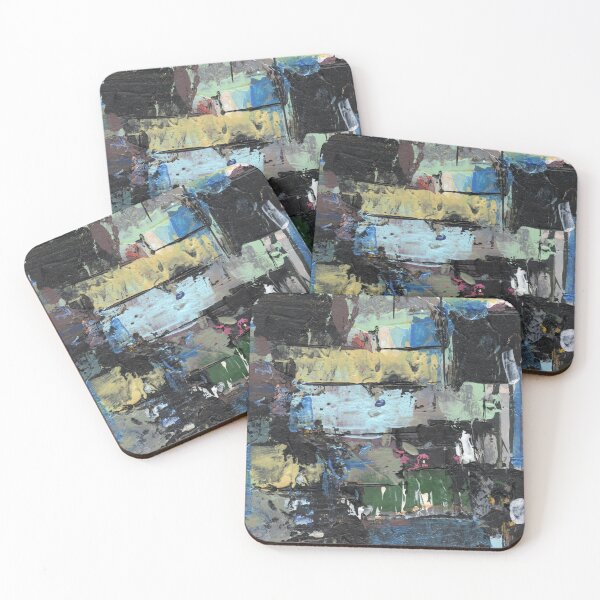 Item preview, Organic Abstract Muted Color Shapes Colorblocking Squares Shapes Rectanges  designed and sold by pngrktes-art.