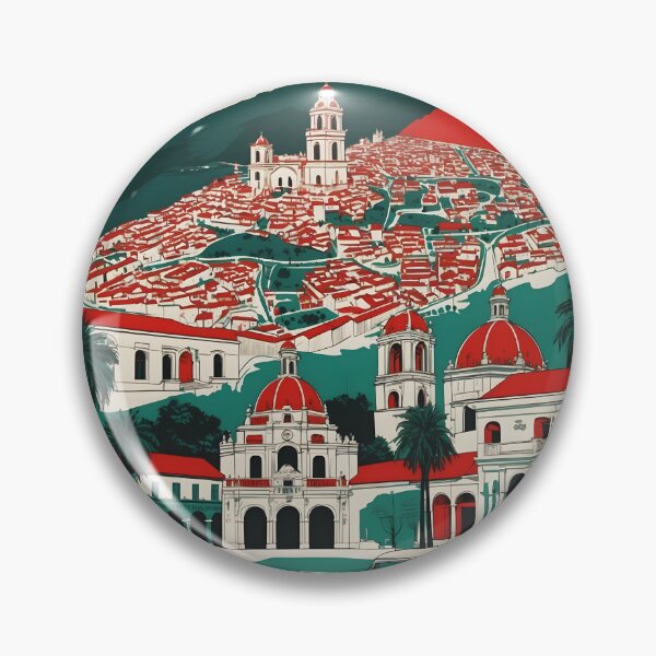 Item preview, Villa Corzo Chiapas Mexico 1950s Vintage Travel Tourism Map designed and sold by TravelersGems.