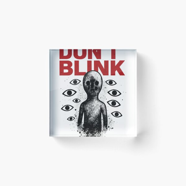 Item preview, SCP-173 – “DON’T BLINK” designed and sold by k3rstman1.