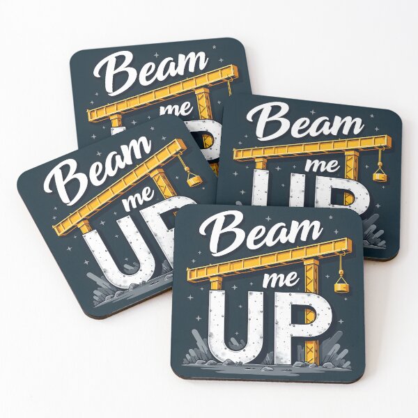 Item preview, Beam Me Up Construction Engineer designed and sold by Ajay Creative Studio.
